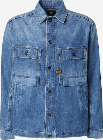 mėlyna G-STAR Demisezoninė striukė 'Mosa': priekis