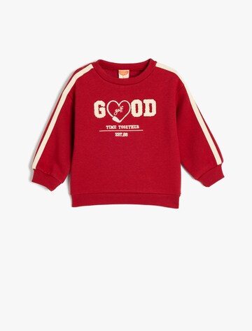 Koton Sweatshirt in Rot: Vorderseite
