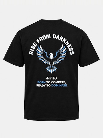 T-Shirt 'IYFinn' IYITO en noir : devant
