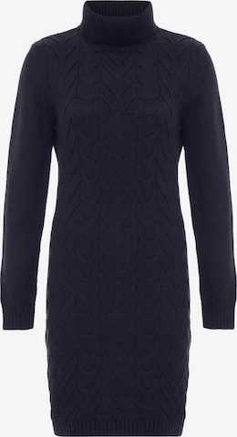 Abito in maglia 'Belicia' di Moxx Paris in blu: frontale