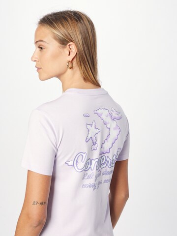 CONVERSE T-Shirt in Lila