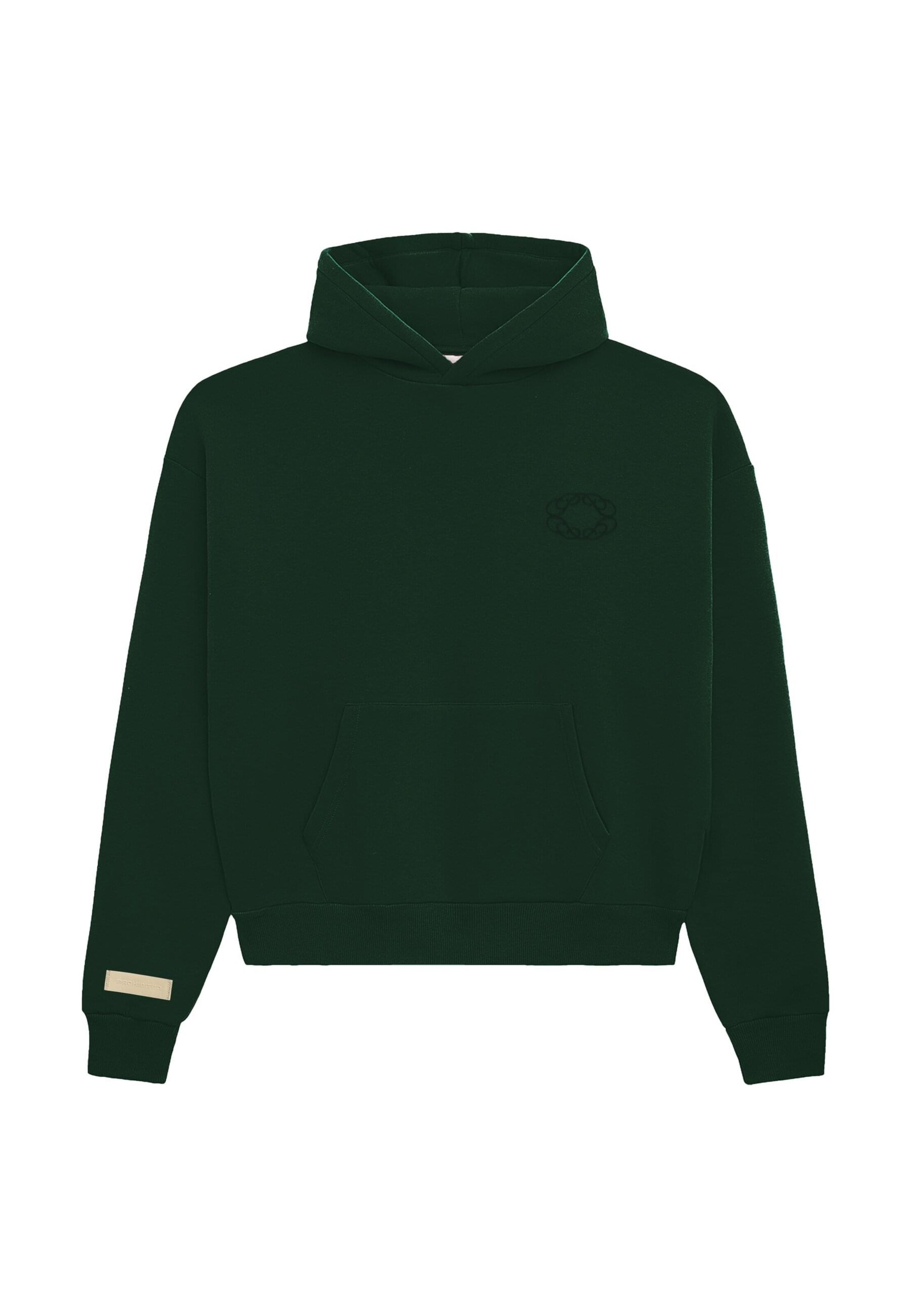 Prohibited Mikina 'Legacy' – zelená: přední strana