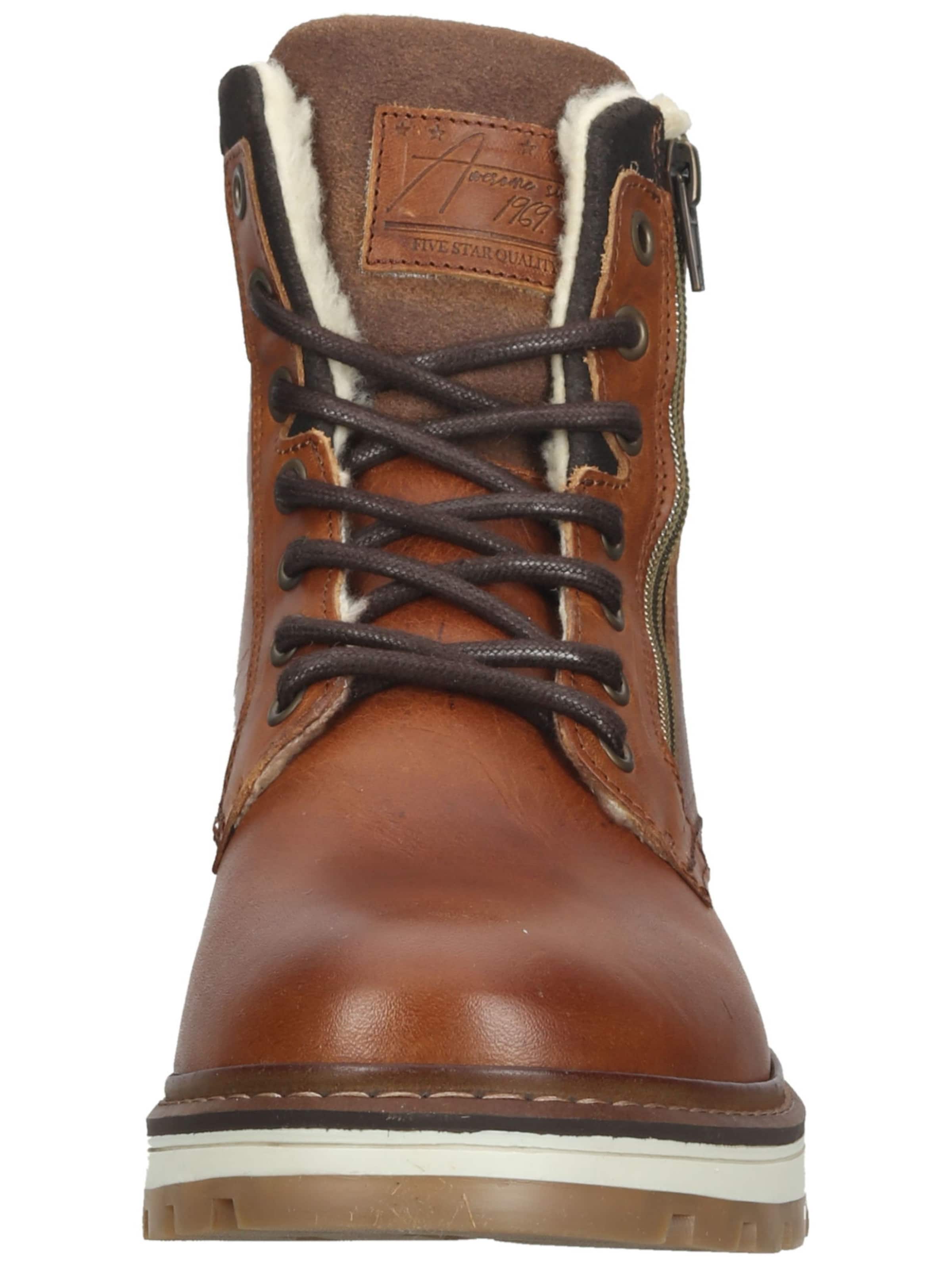 BULLBOXER Stiefelette in Braun