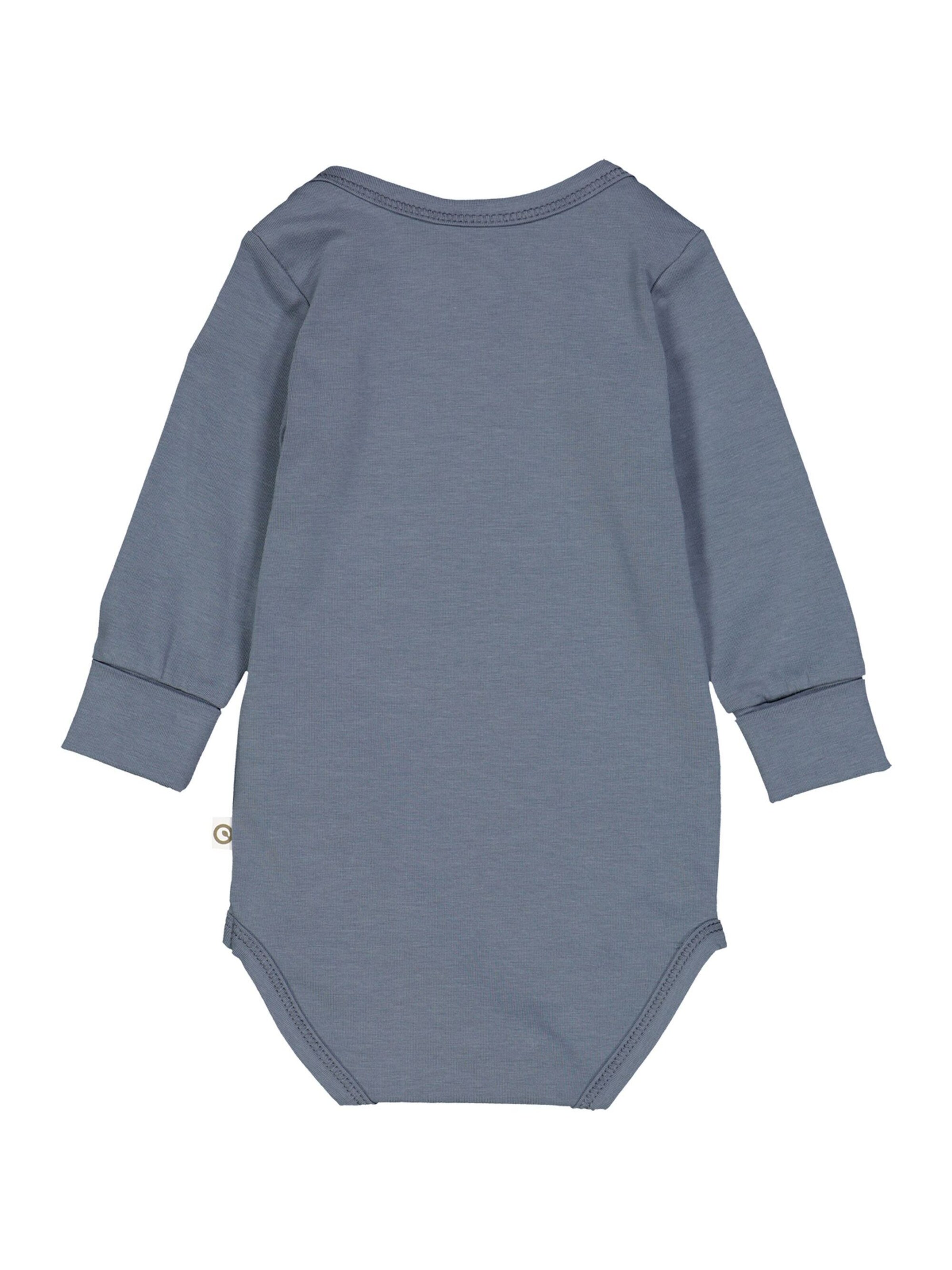 Barboteuse / body Müsli by GREEN COTTON en gris