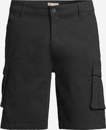 Pantalon cargo AÉROPOSTALE en noir : devant