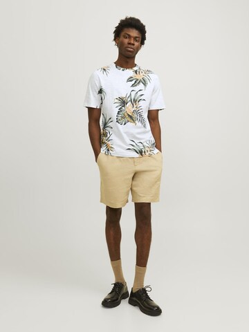 balts JACK & JONES T-Krekls 'Palma'