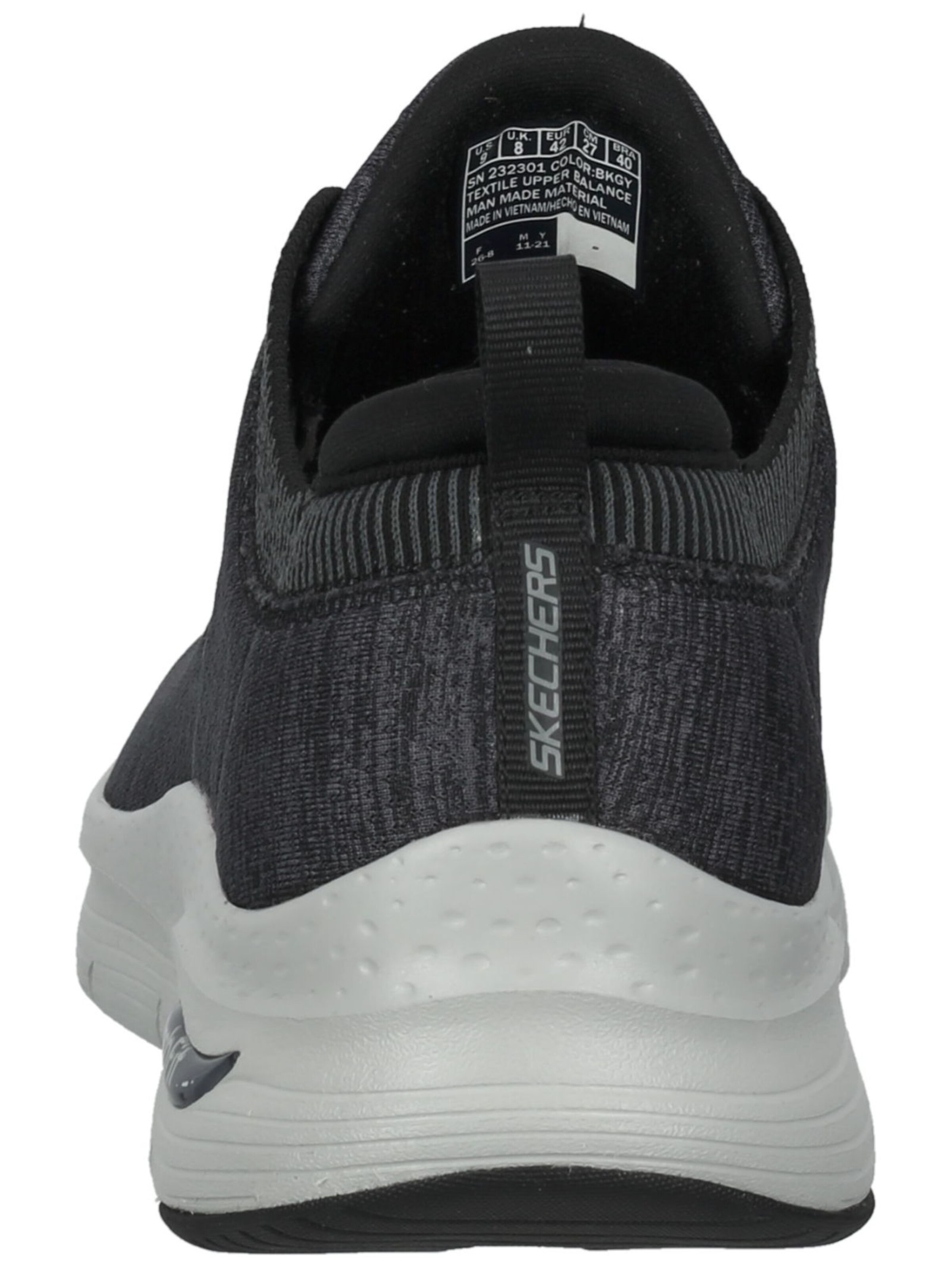 SKECHERS Sneakers laag in Zwart