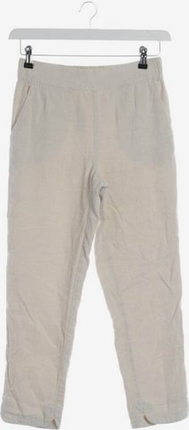 LANIUS Pants in XS in White: front
