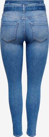 ONLY Skinny Jeans 'Hush' in Blau