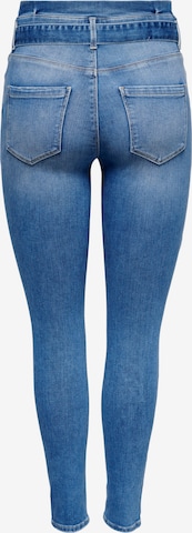 ONLY Skinny Jeans 'Hush' in Blauw