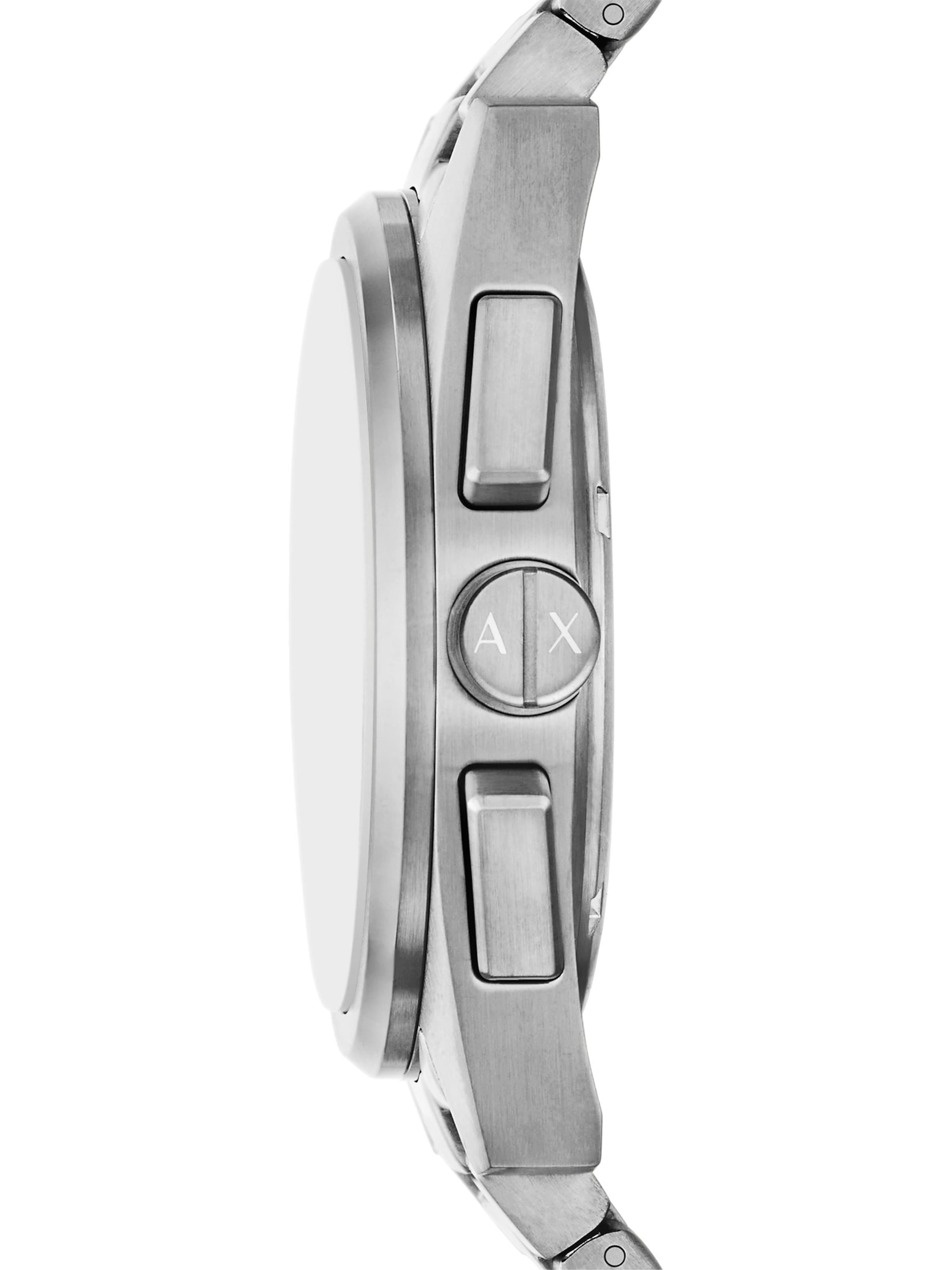 sudrabs ARMANI EXCHANGE Analogais pulkstenis