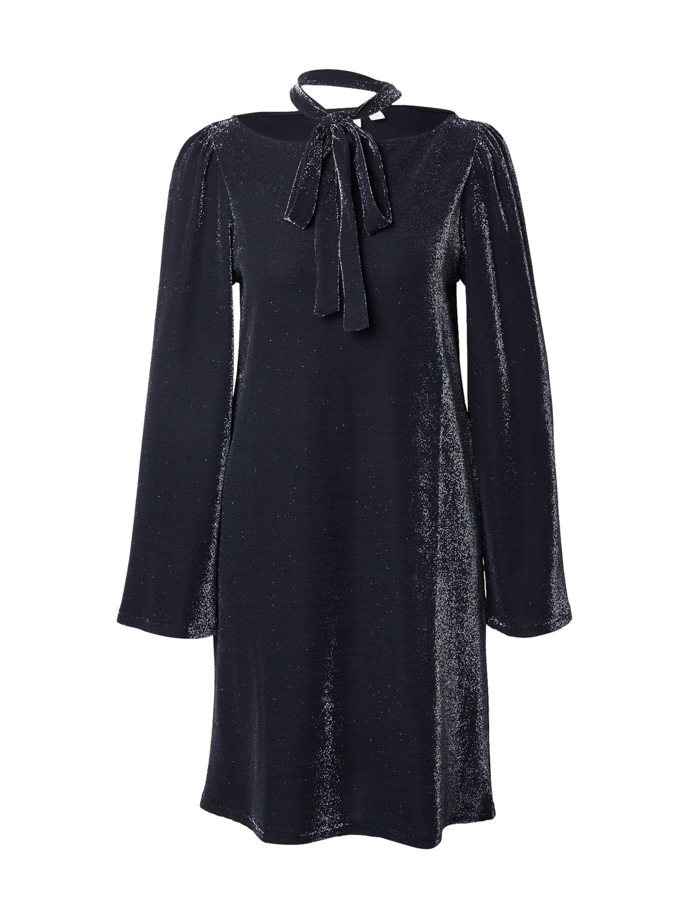 VILA Kleit 'VIELEINAS', värv must: eest vaates