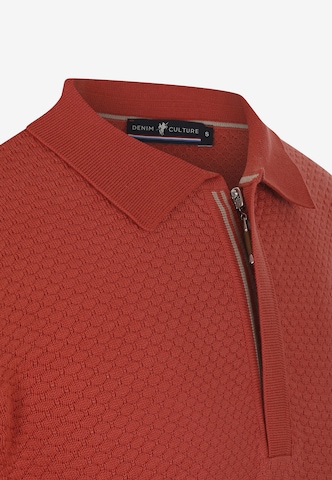 DENIM CULTURE Sweater 'Emrick' in Red