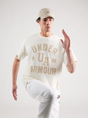 Maglia funzionale 'VARSITY' di UNDER ARMOUR in grigio: frontale