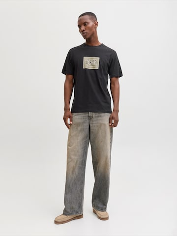 JACK & JONES Paita 'JJRain' värissä musta