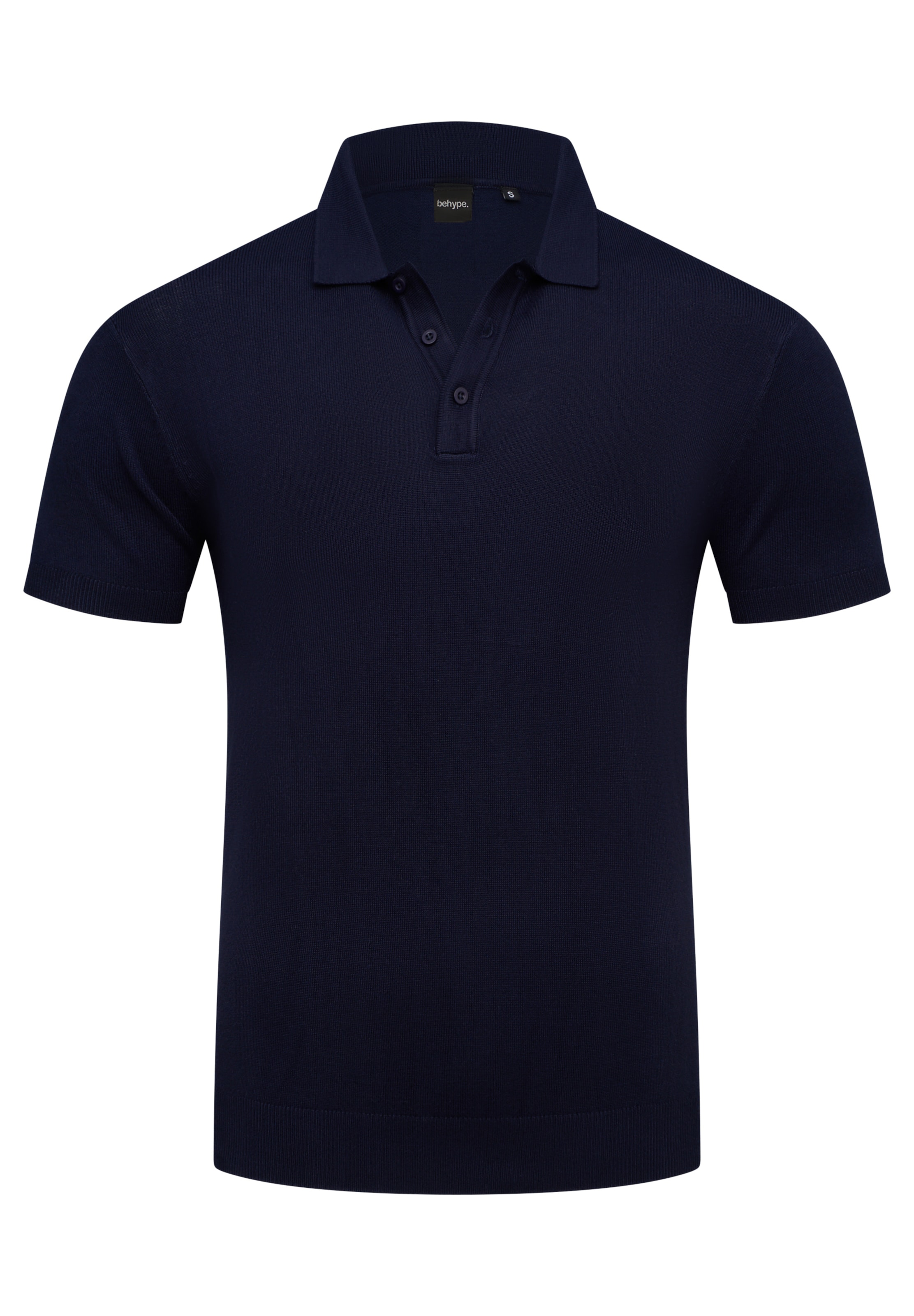 behype Shirt in Blau: Vorderseite