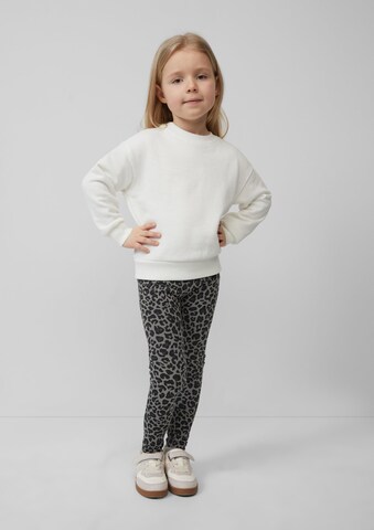 s.Oliver Slimfit Leggings in Grijs: voorkant