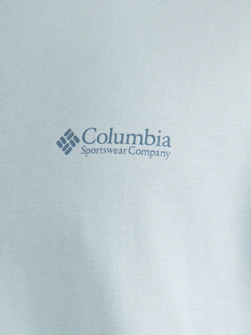 Tricou funcțional 'Explorers Canyon' de la COLUMBIA pe albastru