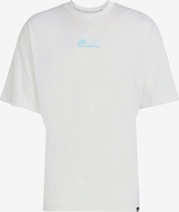 ADIDAS PERFORMANCE Функциональная футболка в Белый: спереди