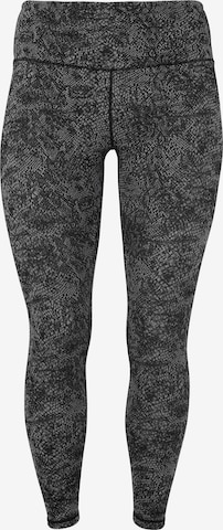 Q by Endurance Slim fit Workout Pants 'Inri' in Grey: front