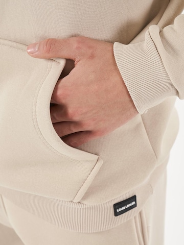 LOUIS LECLER Sweatshirt 'Hiro' in Beige