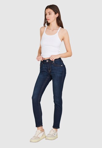 True Religion Skinny Jeansy 'Jennie' w kolorze niebieski