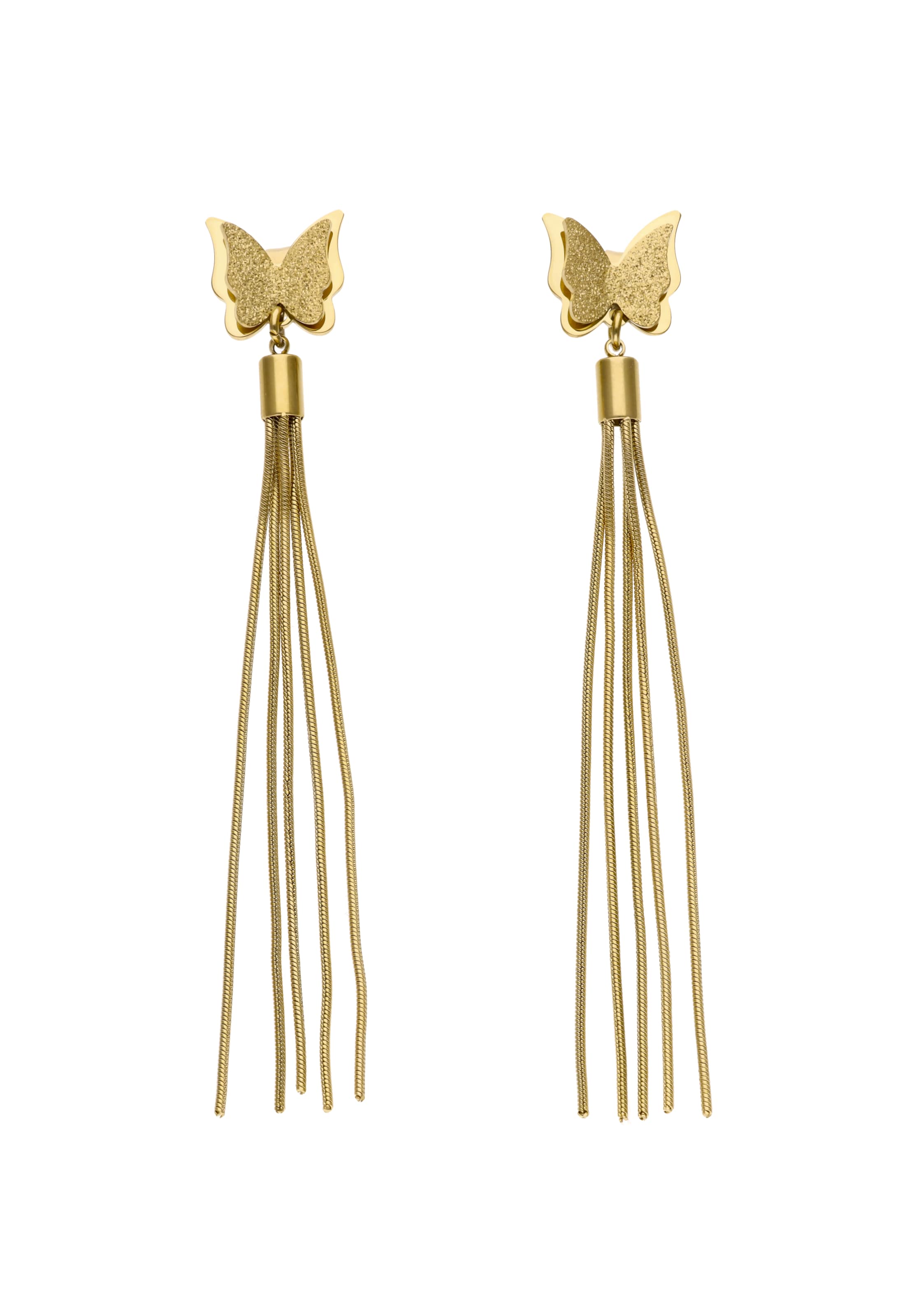 IZIA Boucles d'oreilles en or, Vue avec produit