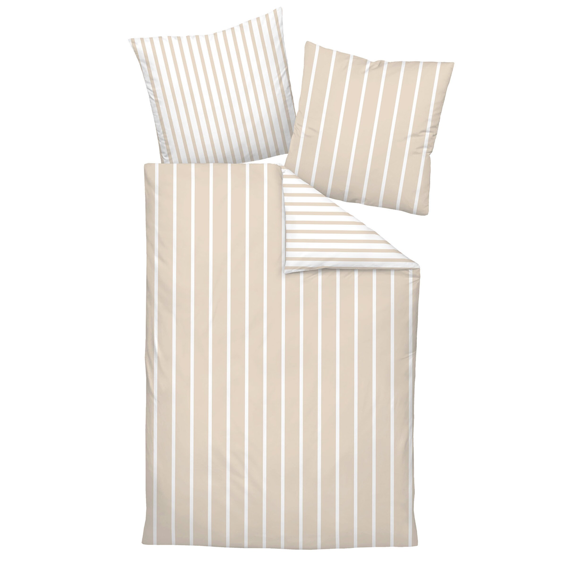 Copripiumino di JANINE in beige: frontale