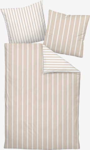 JANINE Bettbezug in Beige: Vorderseite