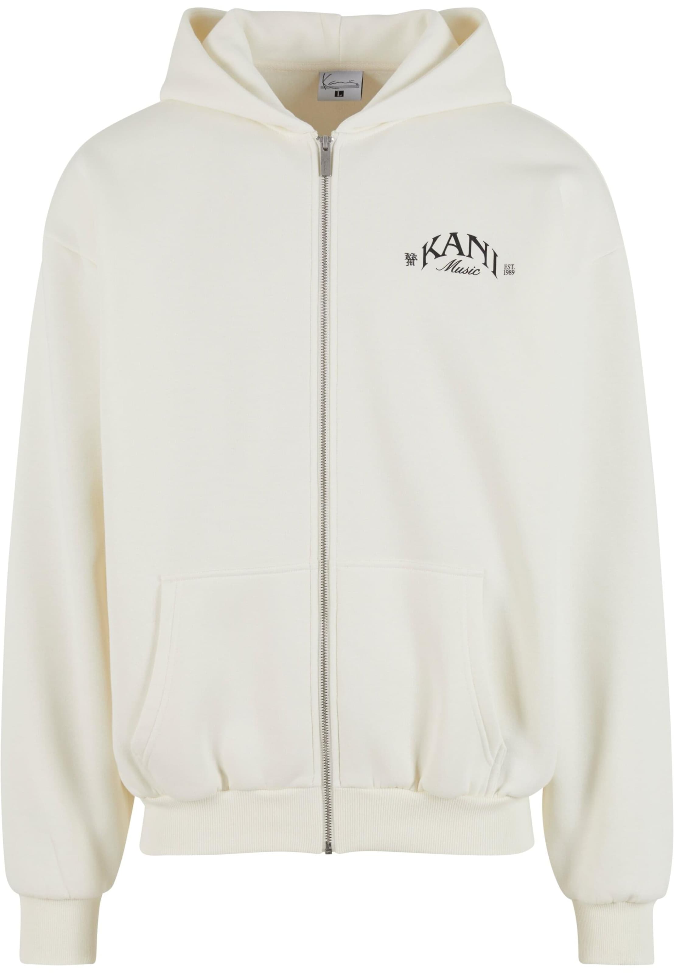 Karl Kani Mikina – bílá: přední strana