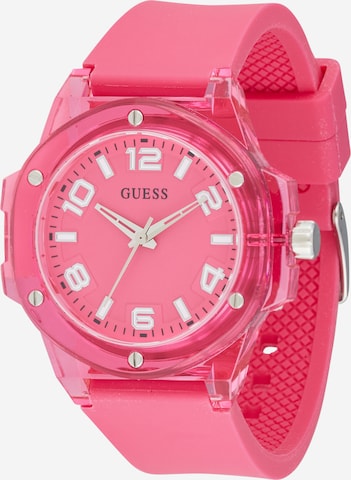 GUESS Analog watch in Pink: front