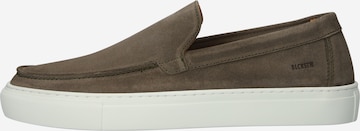 BLACKSTONE - Zapatillas sin cordones 'Lapis Rowan - FG628' en verde: frente