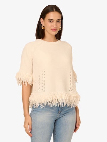 Adrianna Papell Trui in Beige: voorkant