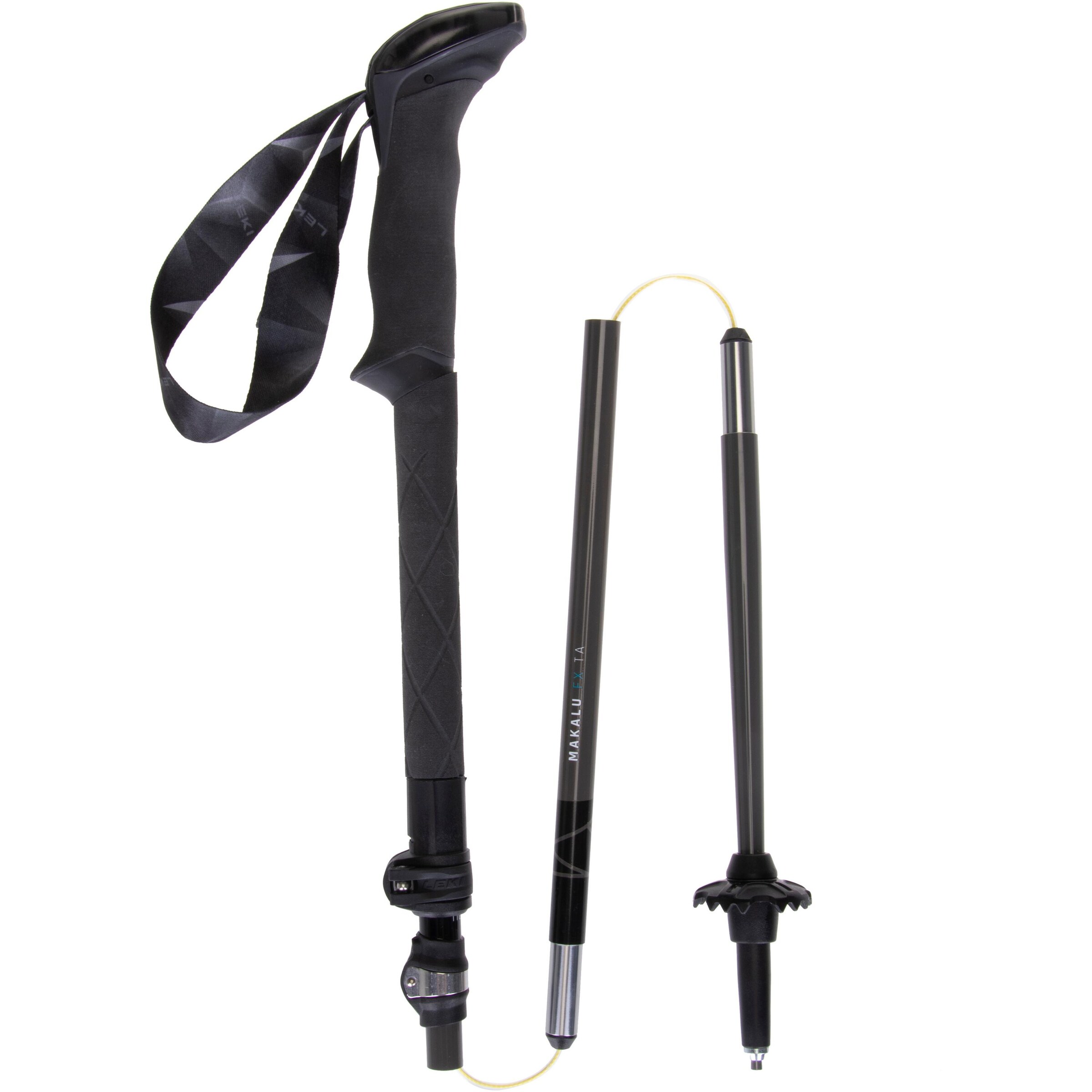LEKI Stöcke 'Makalu FX TA' in Schwarz