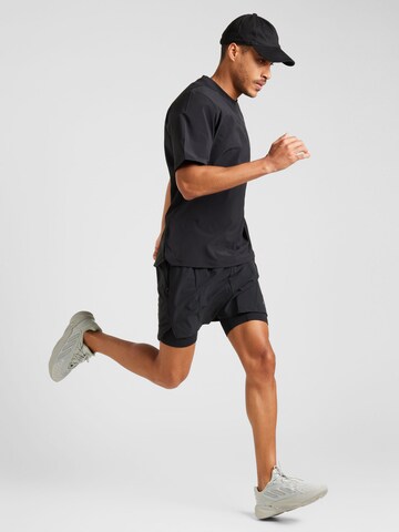 ADIDAS PERFORMANCE Regular Sporthose 'D4T 2IN1' in Schwarz