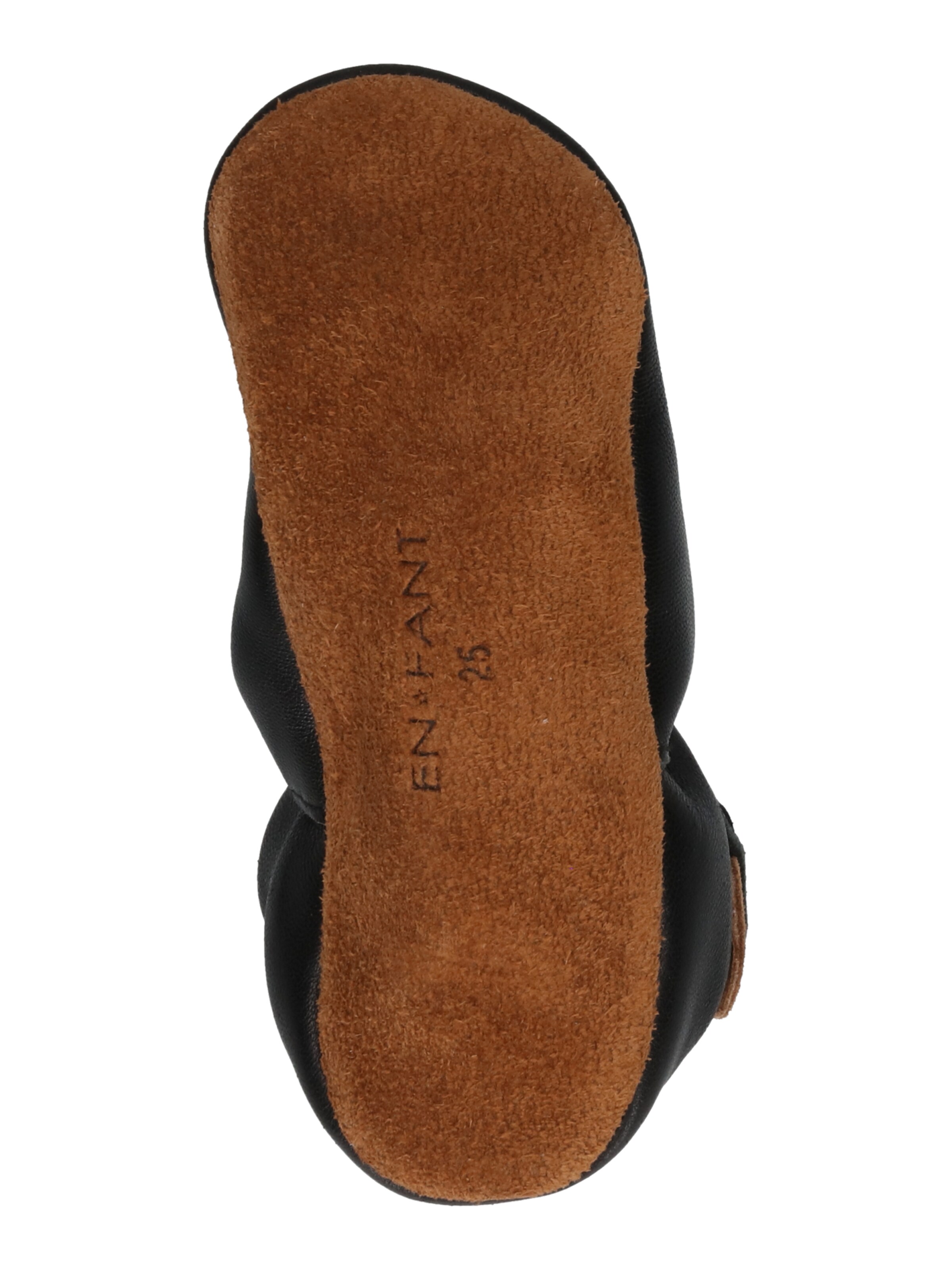 EN FANT Hjemmesko i sort