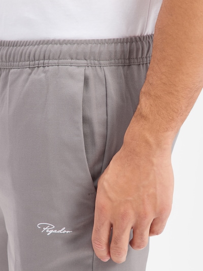 Pegador Trousers with creases 'Darren' in Grey, Item view