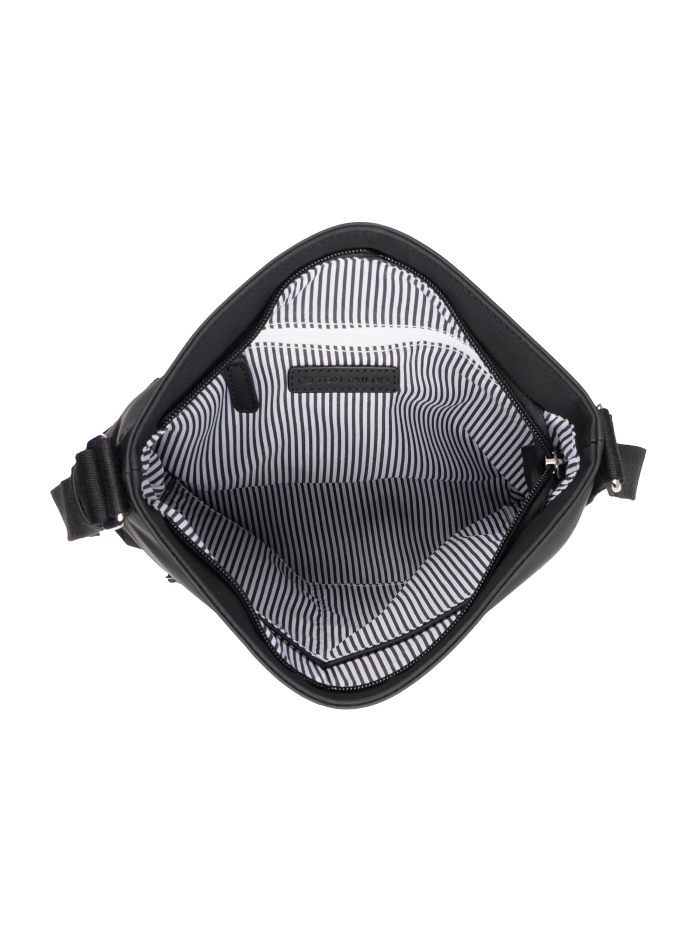 TOM TAILOR Crossbody bag 'Erin' in Black