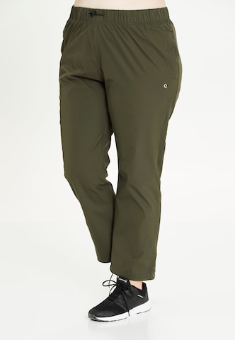 Q by Endurance Loose fit Workout Pants 'CARPO' in Green: front