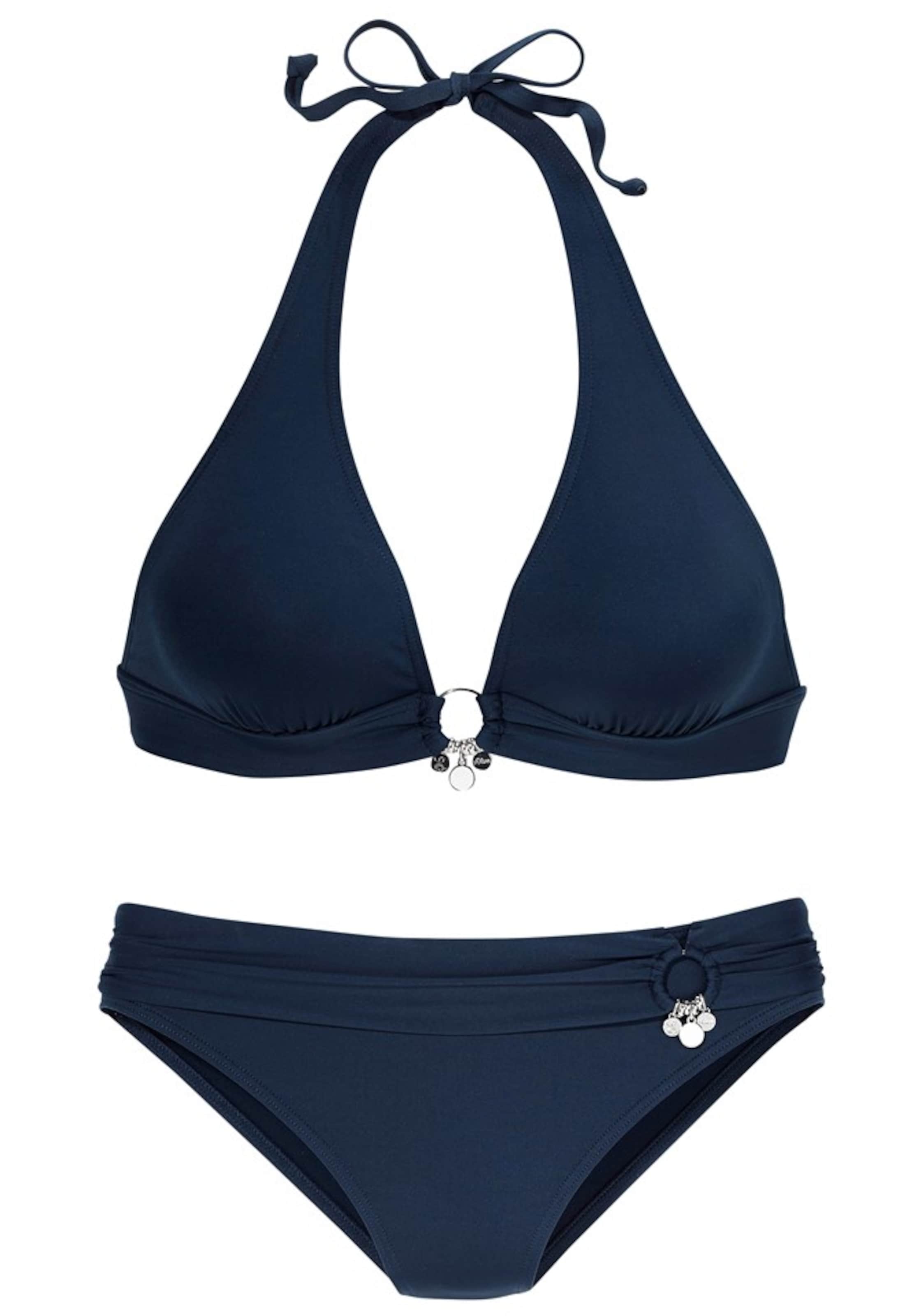 Regular Bikini 'Tonia' s.Oliver en bleu : devant