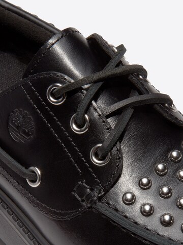 melns TIMBERLAND Kurpes ar šņorēm