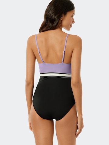 Bustier Maillot de bain 'Californian Dream' SCHIESSER en violet