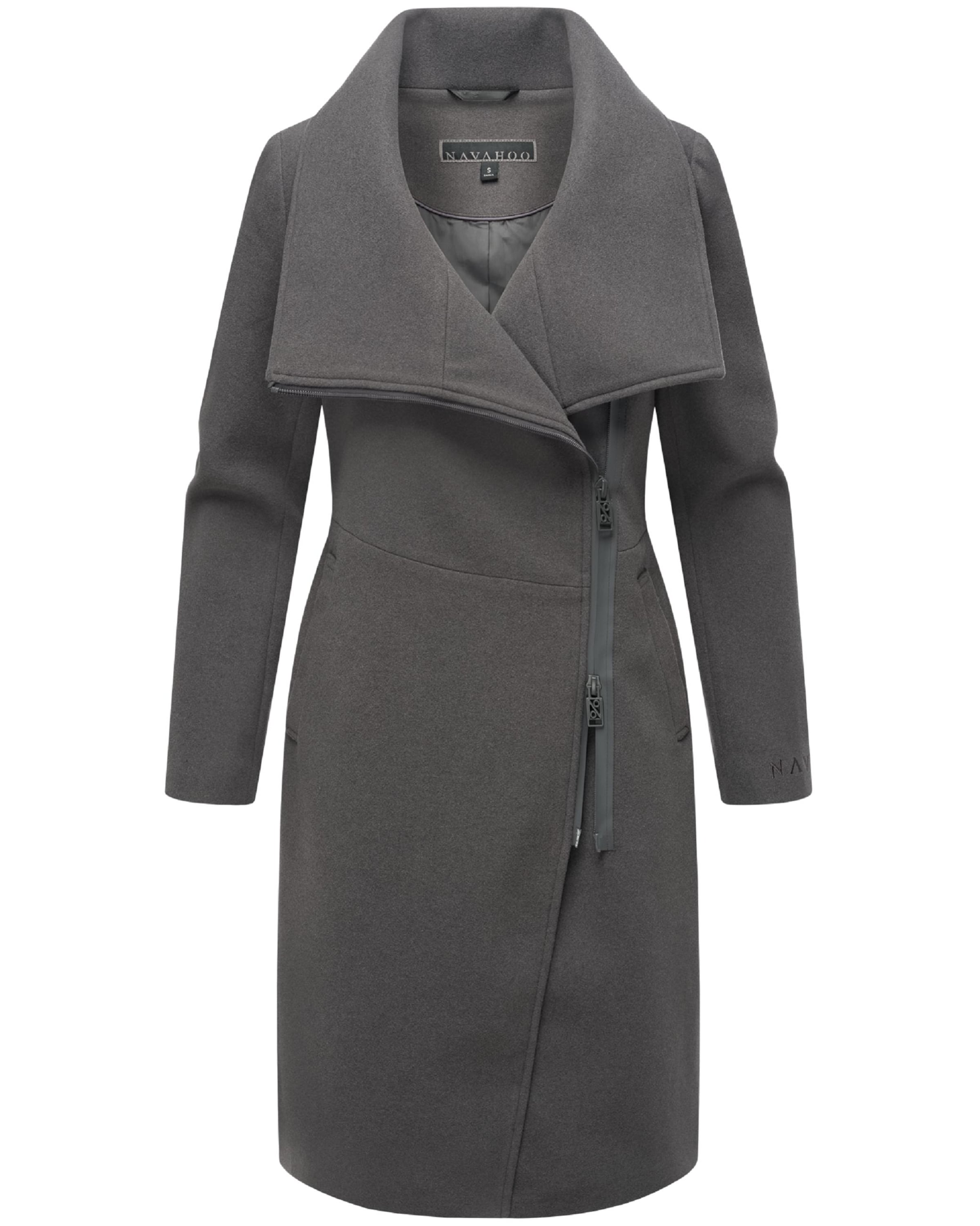 Palton de primăvară-toamnă 'Samtrose' de la NAVAHOO pe gri