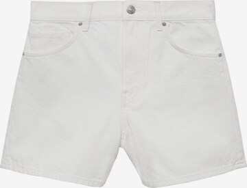 MANGO Regular Jeans 'Zoe' i vit: framsida