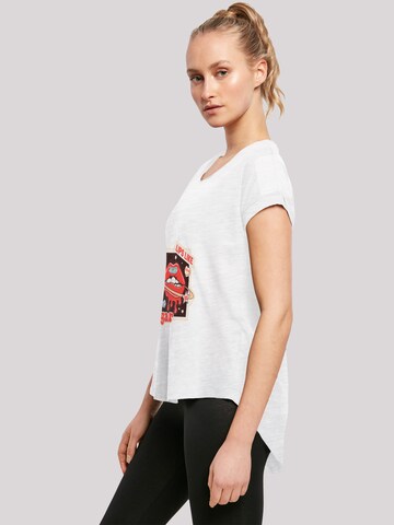 F4NT4STIC Shirt 'Lips Like Sugar Valentinstag' in Wit