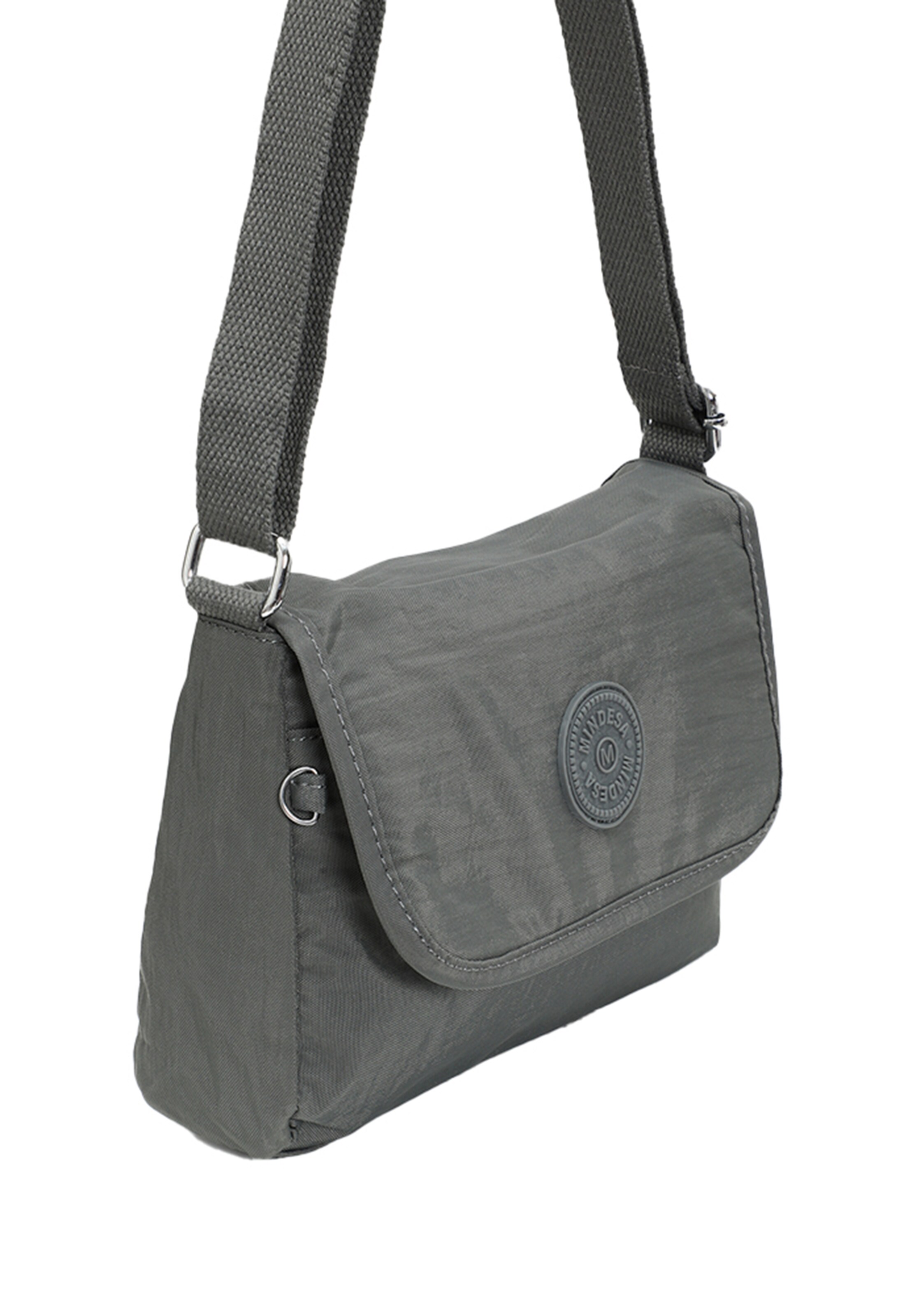 Mindesa - Mala de ombro em cinzento