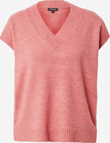 Pull-over MORE & MORE en rose : devant