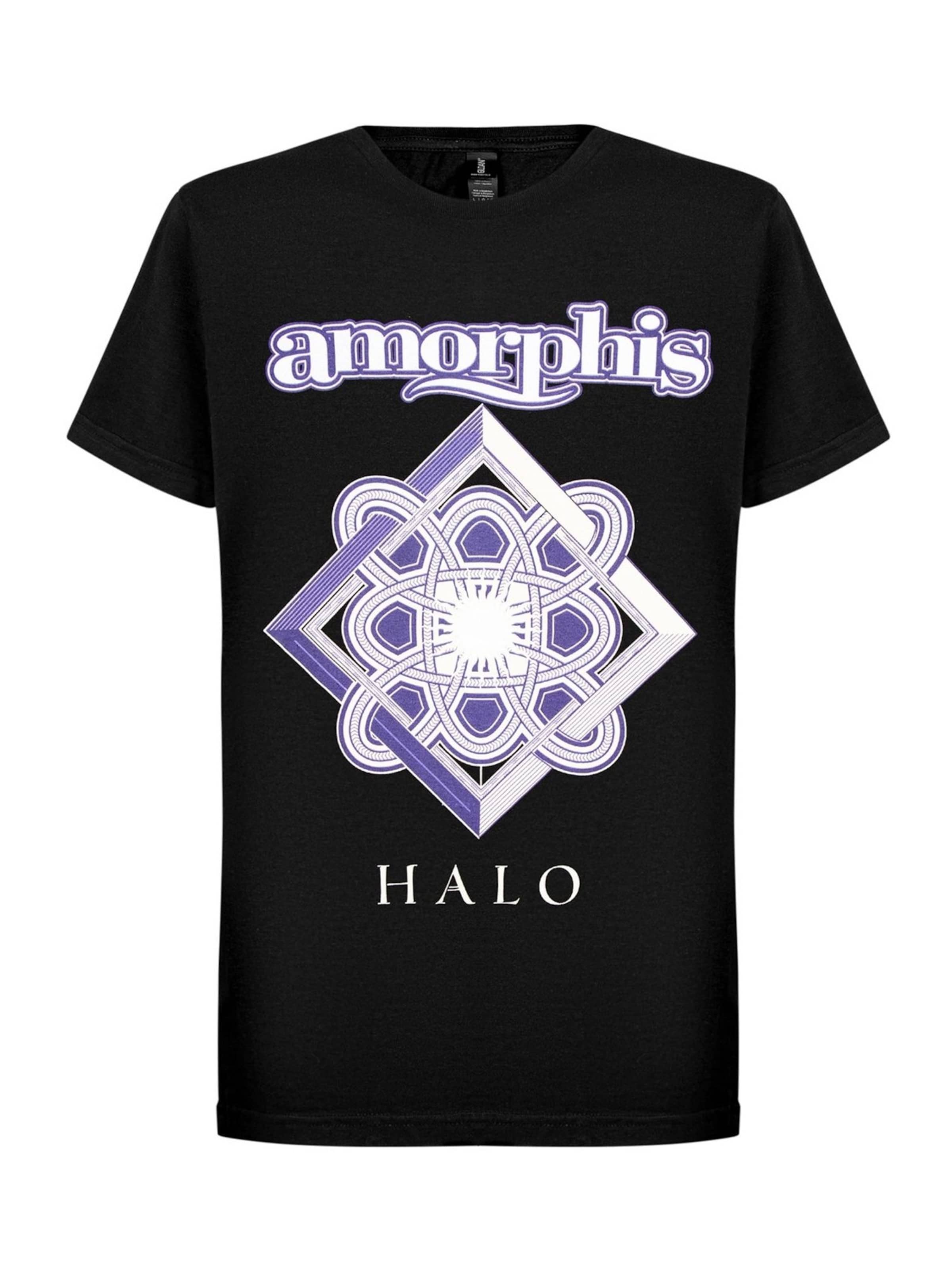 Amorphis Shirt 'Amorphis Halo' in Black: front