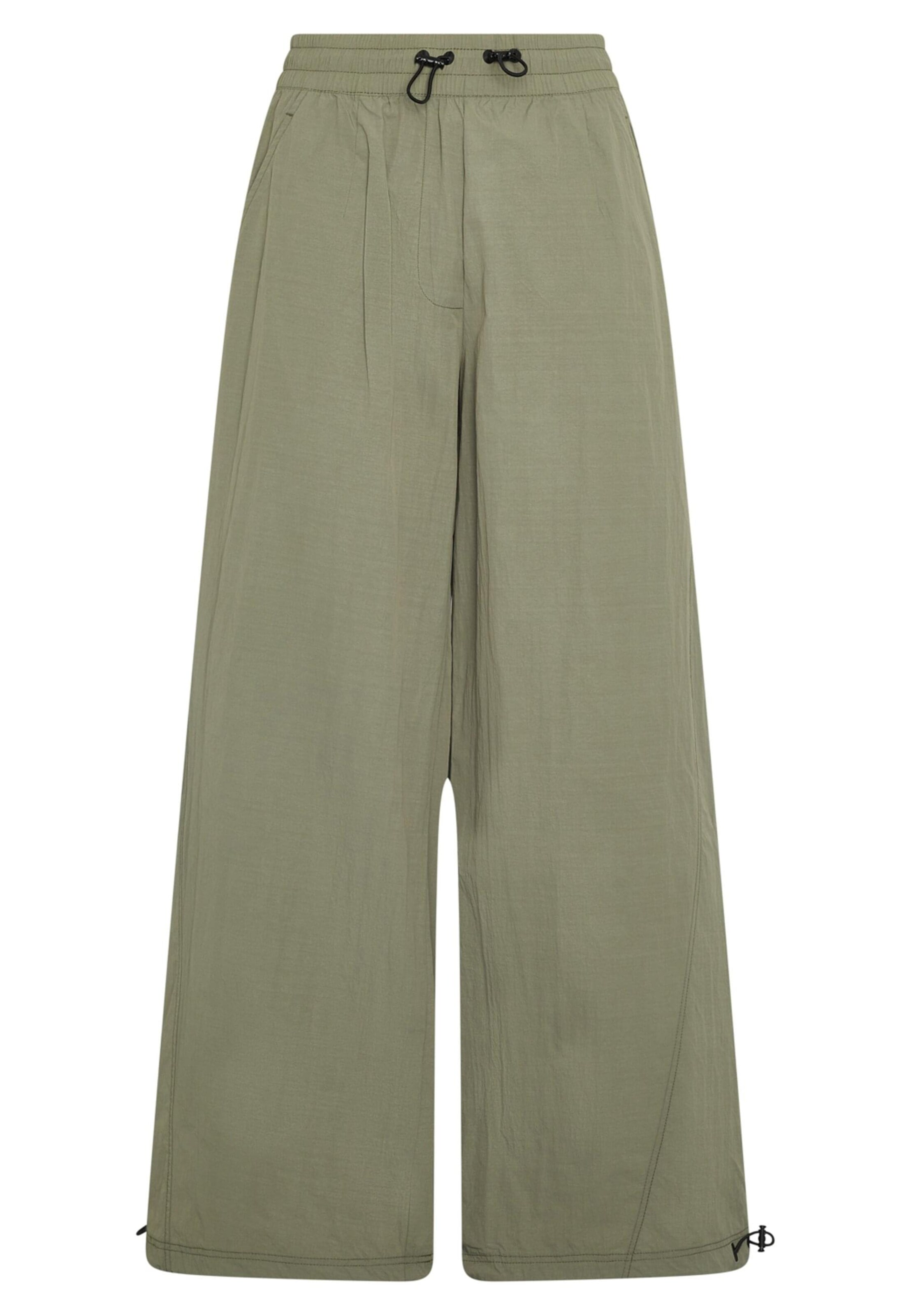 Born Living Yoga Skinny Sportbroek 'Amara' in Groen: voorkant