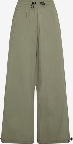 Born Living Yoga Wide Leg Hose 'Amara' in Grün: Vorderseite